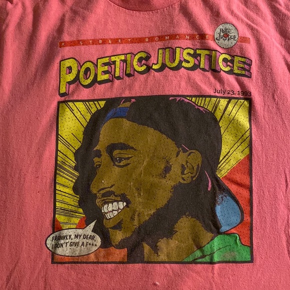 Fashion Nova Other - Pink Poetic Justice Oversized Tee
